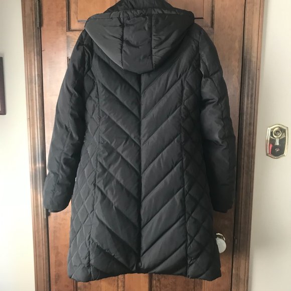 MICHAEL Michael Kors Brown Down Coat w/Detachable Hood Medium - Picture 8 of 14